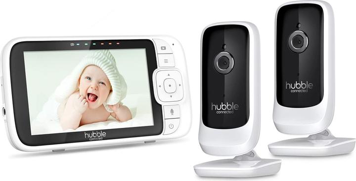 Immagine prodotto Hubble Connected Baby Monitor con 2 telecamere (Video e audio, 300 m)