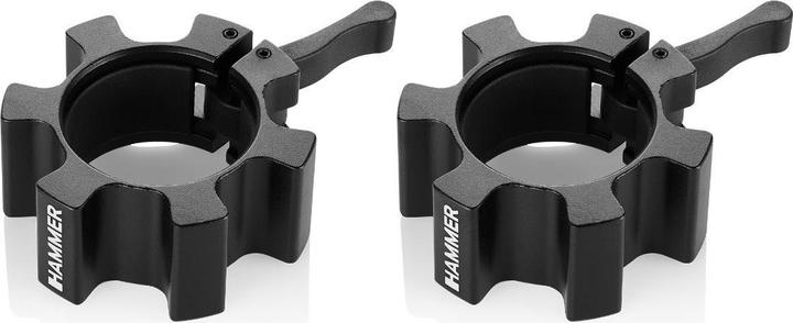 Actual product image Hammer Fitness Schnellverschlüsse, Black Aluminium