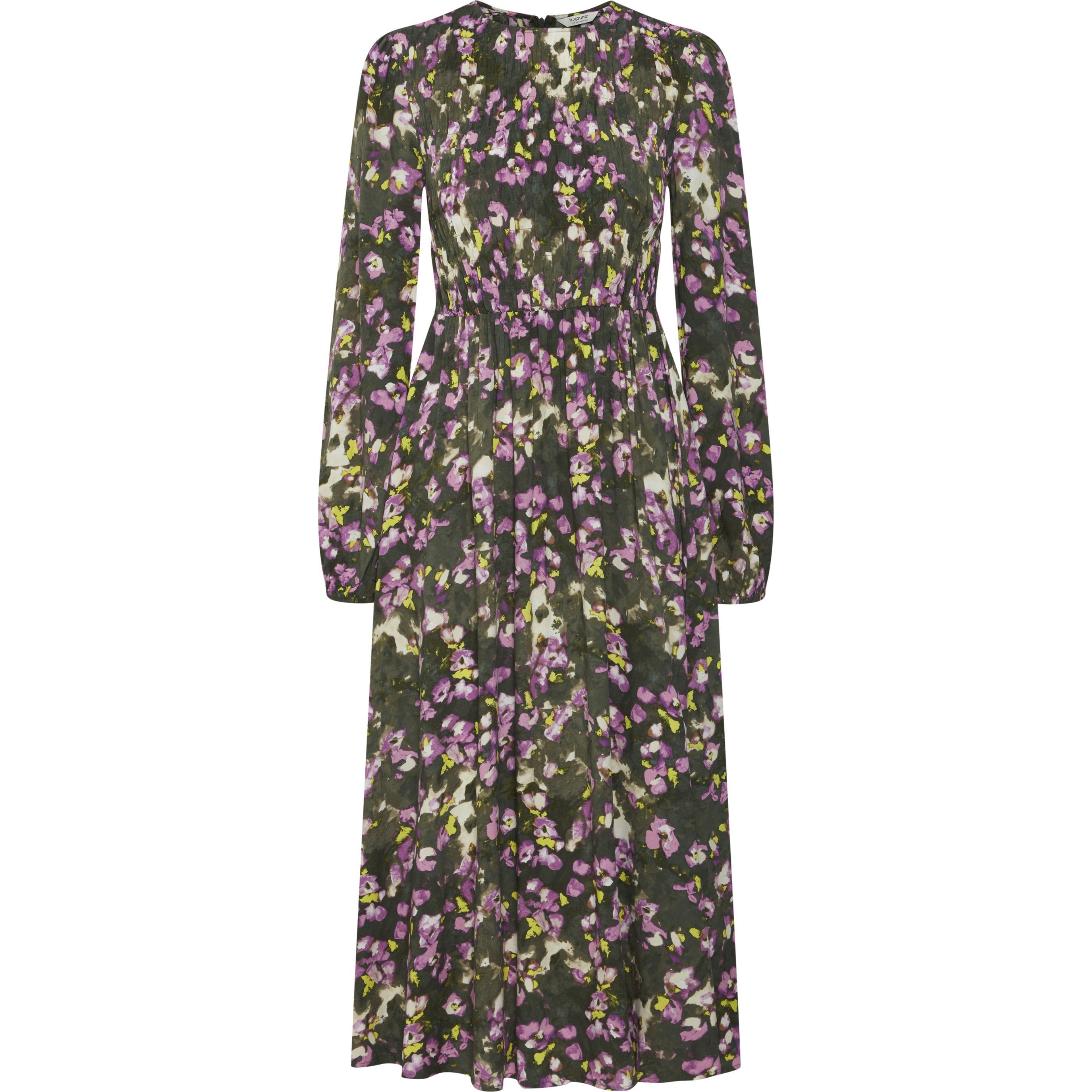 B.young, Damen, Kleider, kleid josa smock, Mehrfarbig, (36)