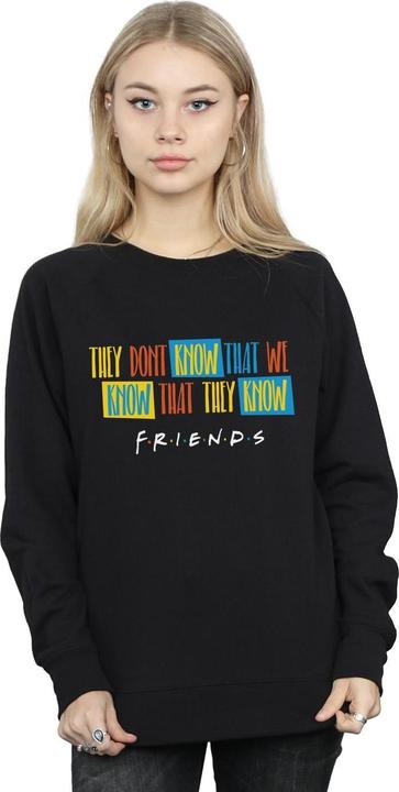 Produktbild Friends They Don't Know Script Sweatshirt (XL)