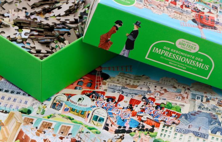 Produktbild Die Geschichte des Impressionismus (500 Teile)