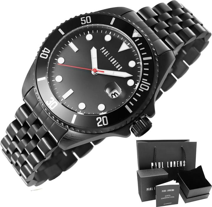 Produktbild Paul Lorens HERRENUHR – PL13030B-1A5 (zg350c) + BOX