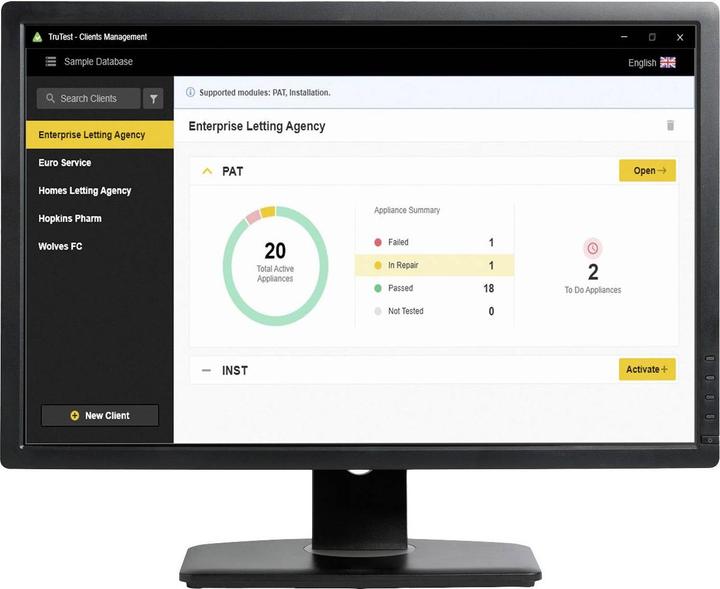 Beha Amprobe Fluke FLK-TRUTEST-CD Mess-Software