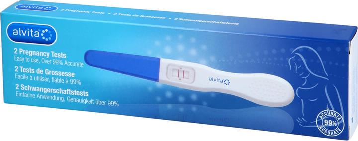 Produktbild Alvita Schwangerschaftstest, 2 St TES (2 x)