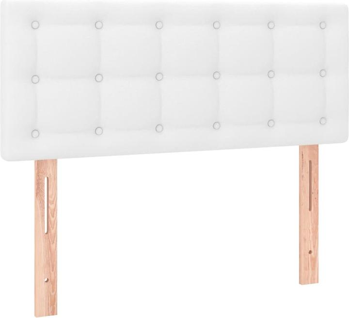 Immagine prodotto VidaXL Bo x springbett mit Matratze & LED 120 x 190 cm Kunstleder (120 x 190 cm, 120 x 190 cm)