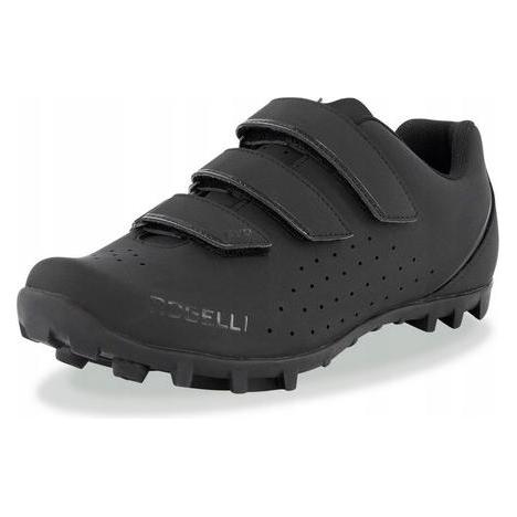 Rogelli, Unisex, Veloschuhe, Ab-650 Mtb Schoenen Heren En Dames - Fietsschoenen Mountainbike - Zwart - Maat 43 (43), Schwarz