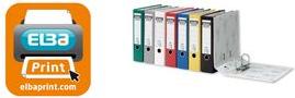 Actual product image Elba File rado brilliant, spine width: 50 mm, black black, DIN A4, cover outside / inside acryla (A4, 50 mm, 1 Piece)