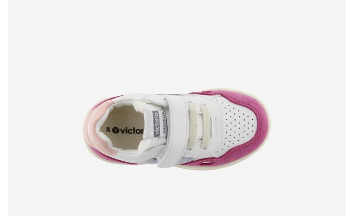 Actual product image Victoria Children's single strap split leather sneakers (30)