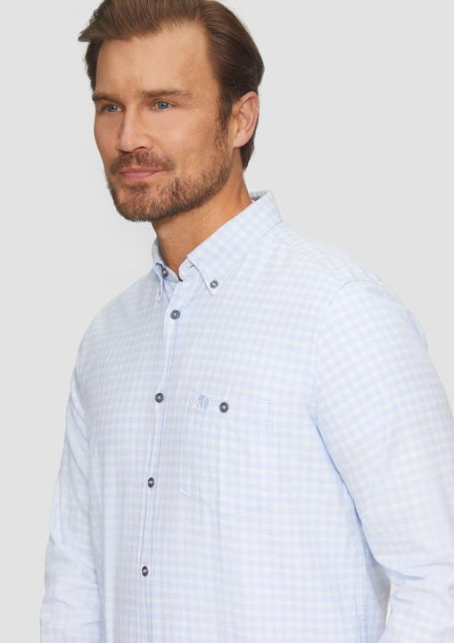 Immagine prodotto s.Oliver Hemd Regular Fit: Kariertes Hemd mit Button-Down-Kragen (S)