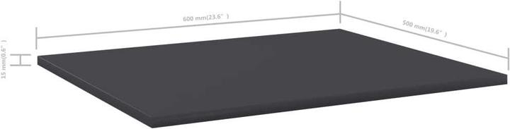 Immagine prodotto vidaXL Marshal (60 x 50 x 1.50 cm)