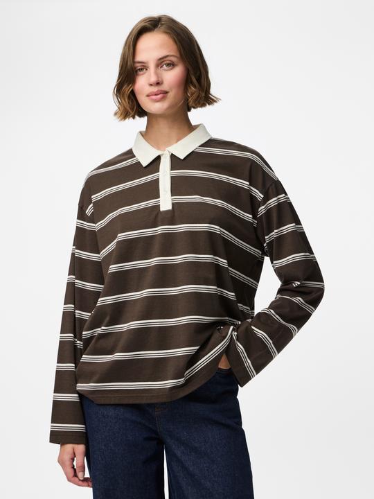 Produktbild Pieces PCSADIE Langarm-Poloshirt (L)