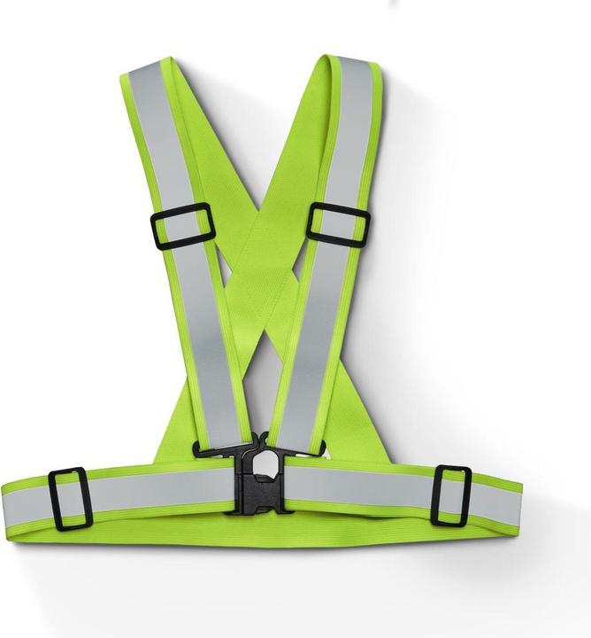 Hama Warngurt für Fahrrad, Joggen, reflektierend, verstellbar, Universalgrösse