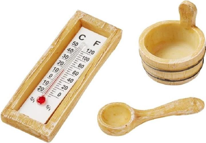 Hobby Fun Mini utensils sauna accessories 3-piece