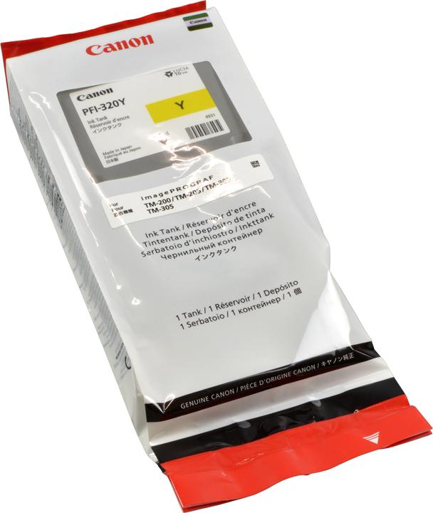 Image du produit Canon à encre PFI-320Y, jaune (Y)