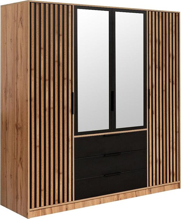 Naturfarben hell, Schwarz