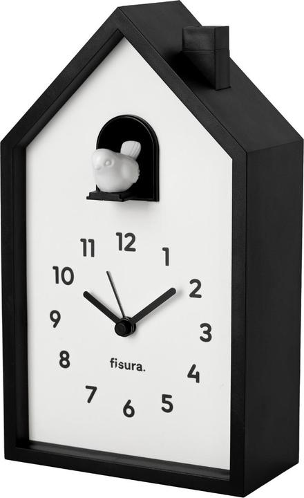 Produktbild Fisura CUCKOO ALARM CLOCK black & white