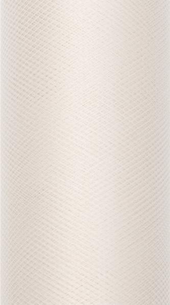 Produktbild Partydeco Tulle Plain, cream, 0.15 x 9m (1 pkt / 1 pc.) (1 Stück)