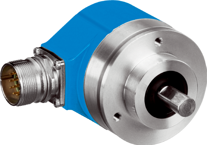 Immagine prodotto Sick Encoder assoluto, 8192 ppr, grigio, segnale SSI, tipo solido, albero da 10 mm