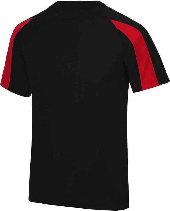 Feuerrot, Samtschwarz
