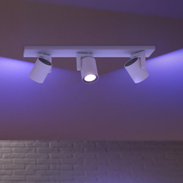 Productafbeelding Philips Hue Wit & Kleur Ambiance Argenta (1050 lm, GU10)
