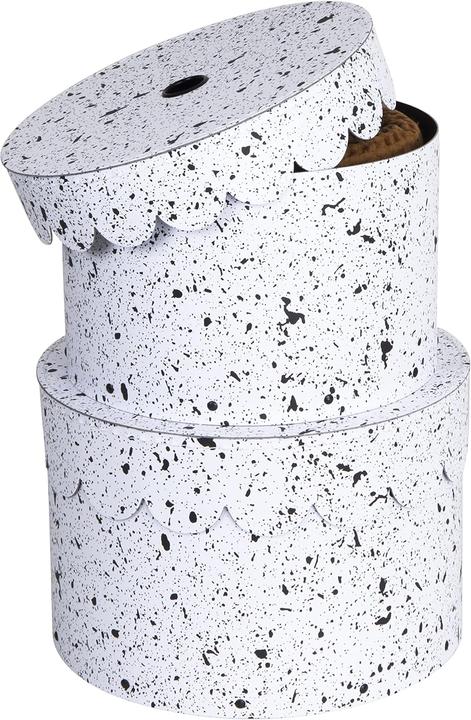 Immagine prodotto Bigso 2er-Set Runde Aufbewahrungsboxen mit Deckel (2x)