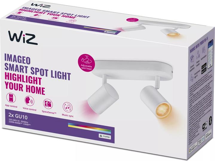 Productafbeelding WiZ Montierte Spots (690 lm, GU10)