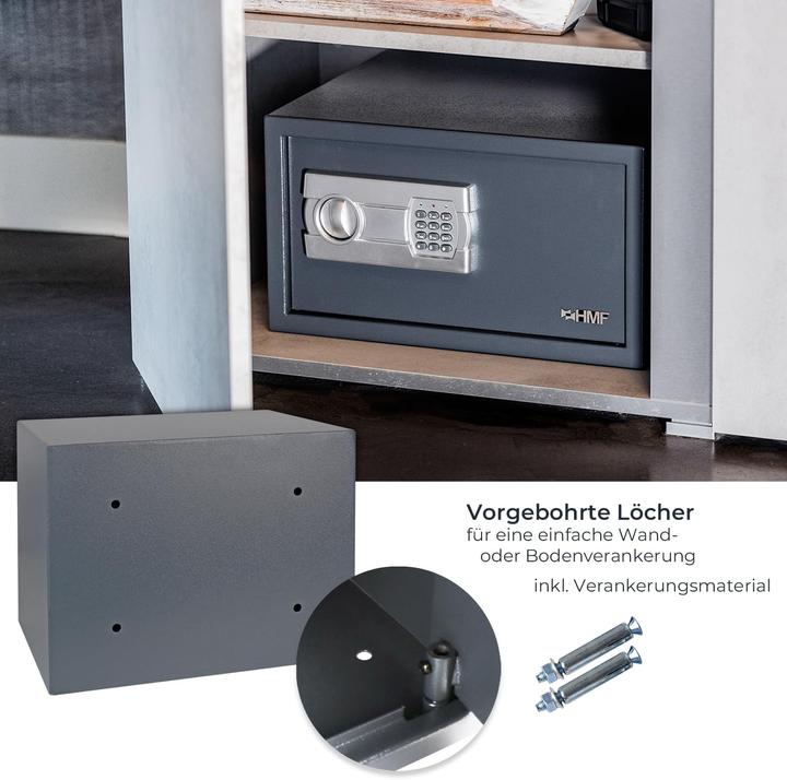 Produktbild HMF Tresor Möbeltresor mit Elektronikschloss (31 l)