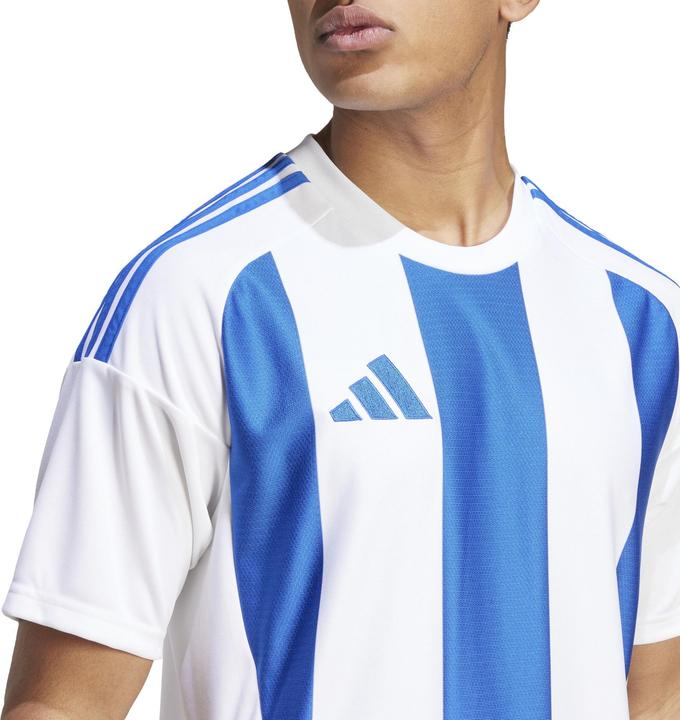 Produktbild No Name Koszulka męska adidas Striped 24 Jersey biało-niebieska IW2144 S (S)