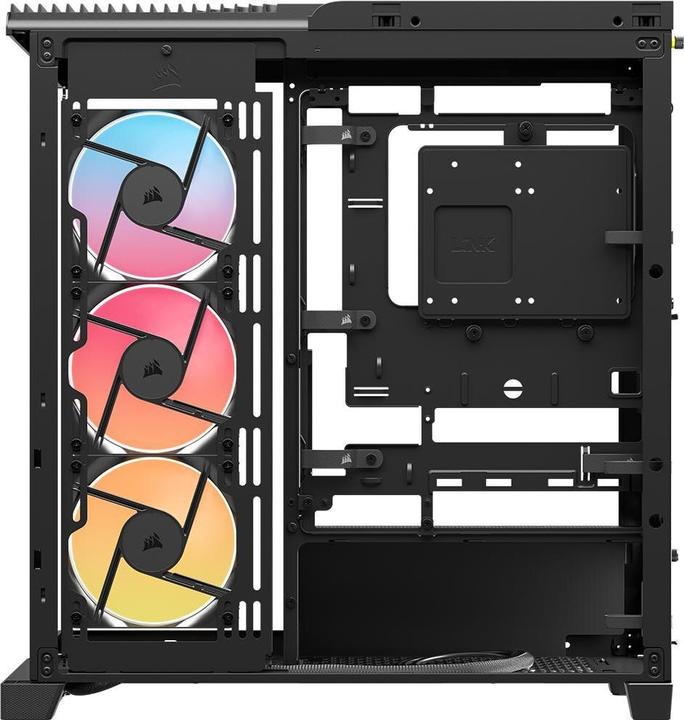 Actual product image Corsair FRAME 4500X RS-R ARGB BLACK MID (ATX, Mini-ITX, E-ATX, mATX)
