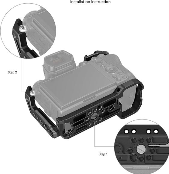 Immagine prodotto SmallRig Gabbia per la fotocamera Nikon Z5 Z6 Z7 Z6II (Gabbietta)