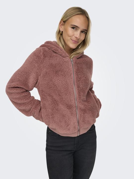 Immagine prodotto Only Giacca con cappuccio Giacca di pelliccia Teddy (XS)