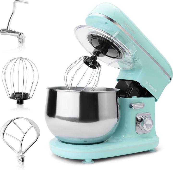 Productafbeelding Bomann KM 6030 CB Keukenmachine Mint Kleur (5 l, 1100 W)