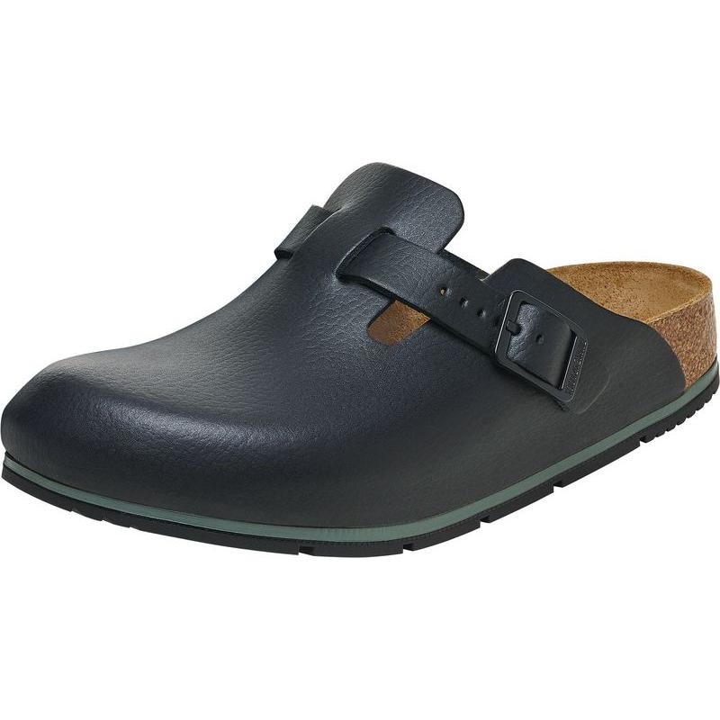 Birkenstock, Herren, Hausschuhe, Sandalen Boston PRO Schwarz, Schwarz, (42)
