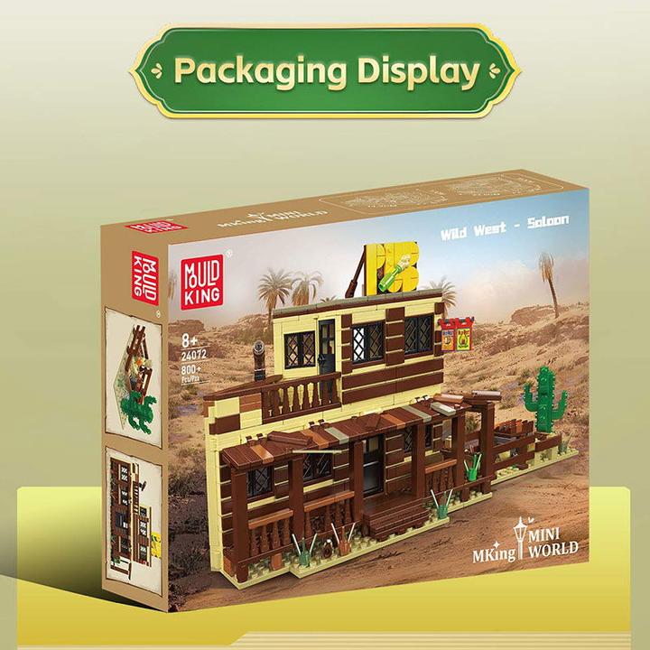 Actual product image Mould King Wild West Saloon