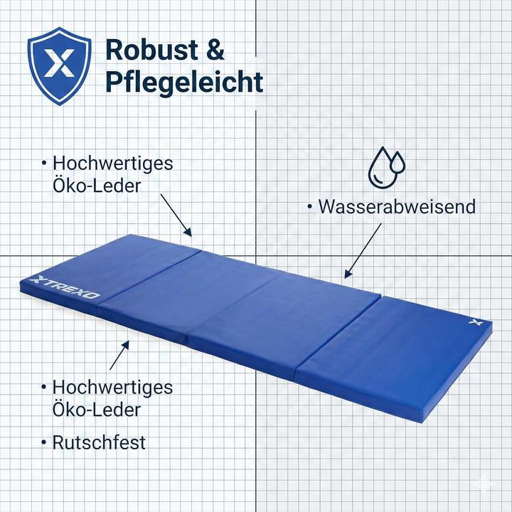 Produktbild Trexo Klappbare Gymnastikmatte