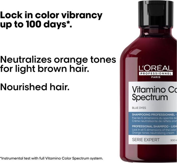 Image du produit L'Oréal Professionnel Vitamino Color Spectrum (300 ml, Shampoing liquide)