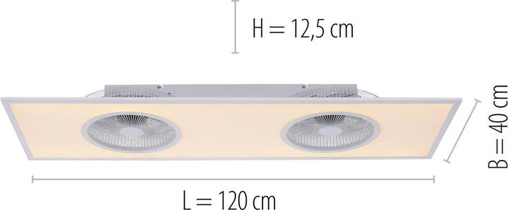 Produktbild Just Light Flat-Air (3100 lm)