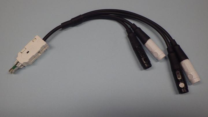 Image du produit Corning LSA-Plus 2 Cordon de contrôle 4 pôles Bu. 0,2m 79054-524 00