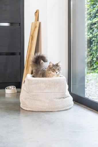 Produktbild Designed by Lotte Katzen Korb Ribbed (Katze)