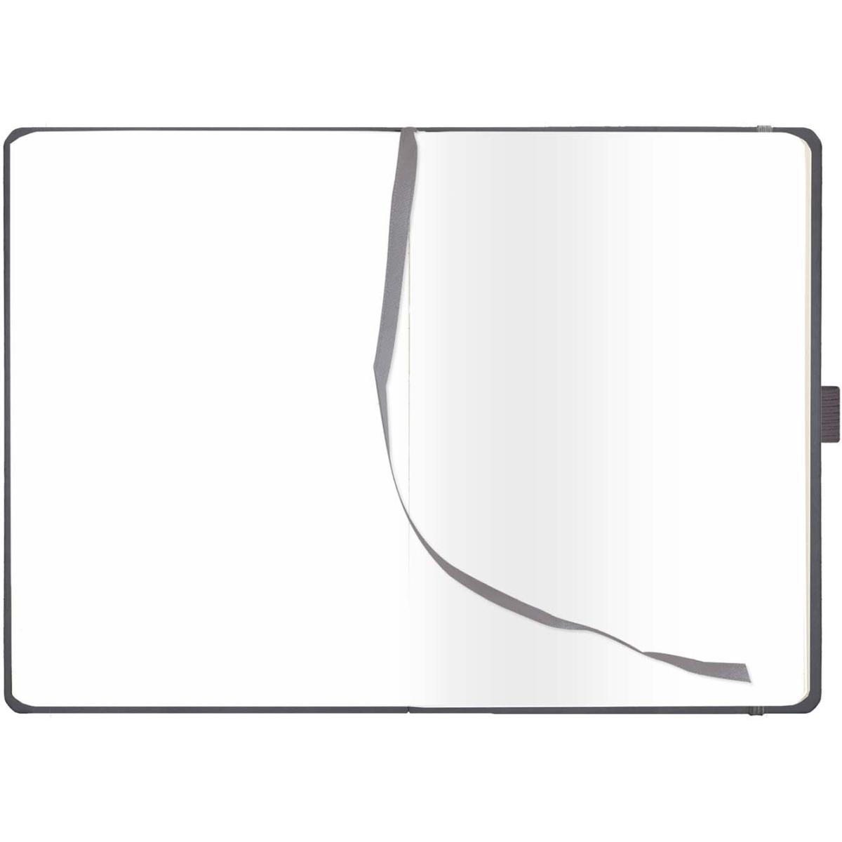 Thumbnail - Güss, Heft + Block, Notizbuch 13x21m 80 Blatt blanko grau (Blanko)