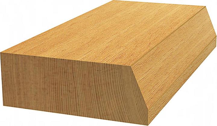 Produktbild Bosch Professional Zubehör Laminat-Bündigfräser, 8 mm, D1 23,7 mm, B 5,5 mm, L 12 mm, G 54 mm, 25°