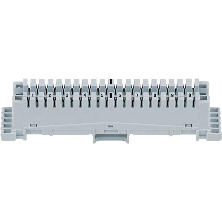 Corning LSA-Plus2 Trennleiste DE620045745 f.10DA mit Farbcode Fernmeldeleiste 4059496521311, Netzwerk Zubehör