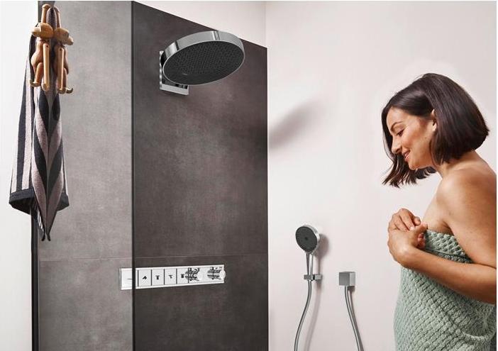 Actual product image hansgrohe Rainfinity 130 3 jet types (3 Beam types, 14 l/min)