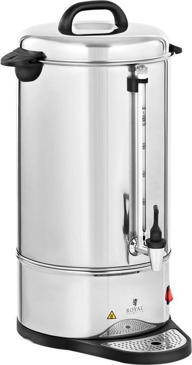 Produktbild Royal Catering Kaffeemaschine Kaffeeautomat Filterkaffeemaschine 15 L Edelstahl mit Kupferhahn