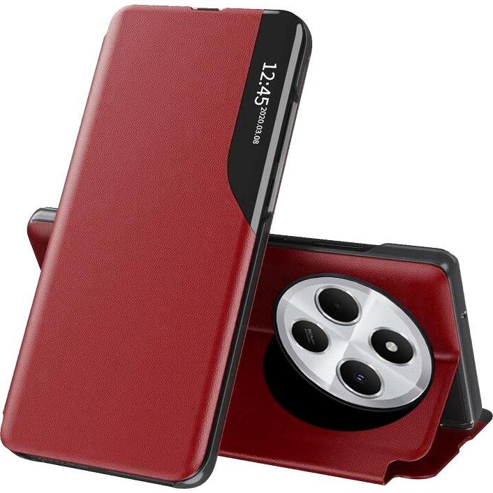 Techsuit - eFold Series - Xiaomi Redmi 14C / Poco C75 - Red (Xiaomi Poco C75, Xiaomi Redmi 14C), Cover smartphone, Rosso