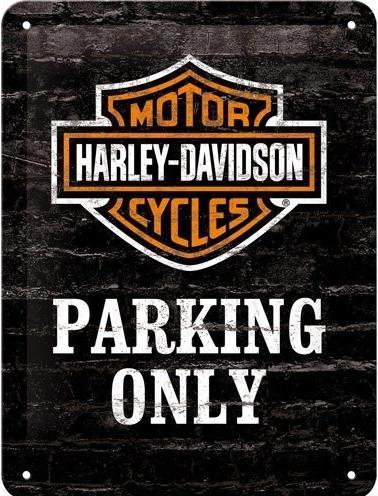 Nostalgic-Art Merchandising Blechschild 15x20. Harley-Davidson (15 x 20 cm)