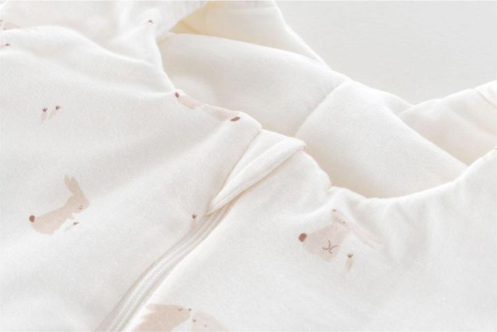 Actual product image Träumeland Baby all-year sleeping bag Jumper Hophop Bunny size 104 (104 cm, 2.5 TOG, All-season)