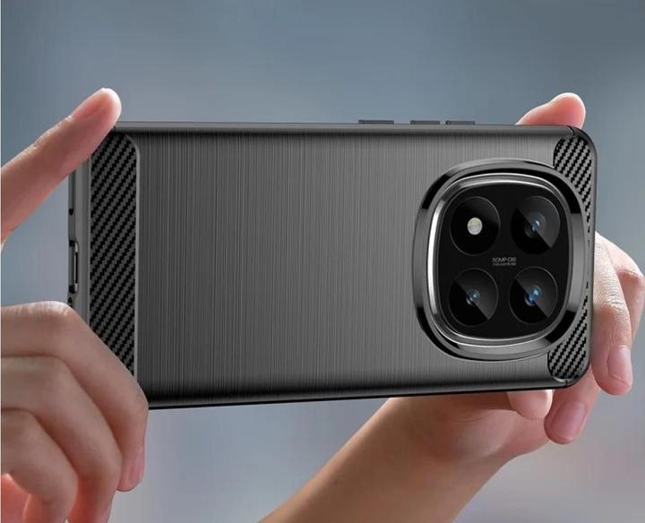 Immagine prodotto Screenguard Hülle Carbon Brushed Soft TPU (Xiaomi Redmi Note 14 Pro+ 5G)