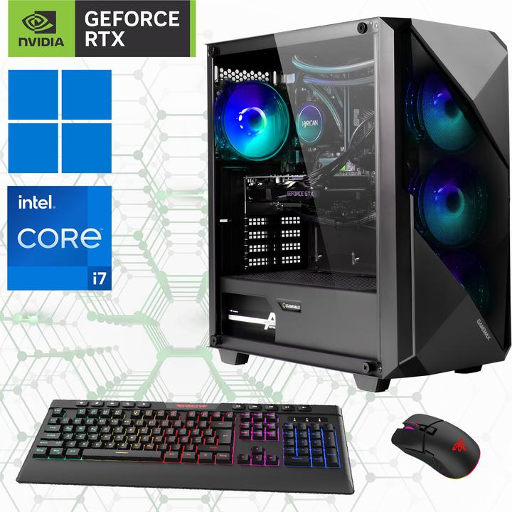 Produktbild Hyrican Striker 7213 i7-14700F WAK 32GB/2TB SSD RTX4070 Super W11 (2000 GB, 32 GB, Intel Core i7-14700F, GeForce RTX 4070 Super)