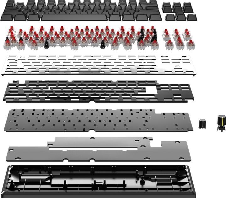 Actual product image Corsair K70 CORE TKL (CH, Cable)